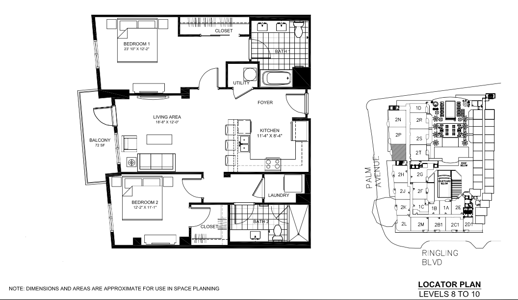 201 South Palm Avenue 1-3 Beds Apartment for Rent - Photo Gallery 46